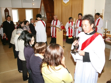 聖餐式・陪餐